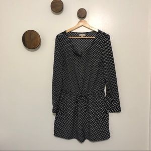 LOFT Long Sleeve Romper